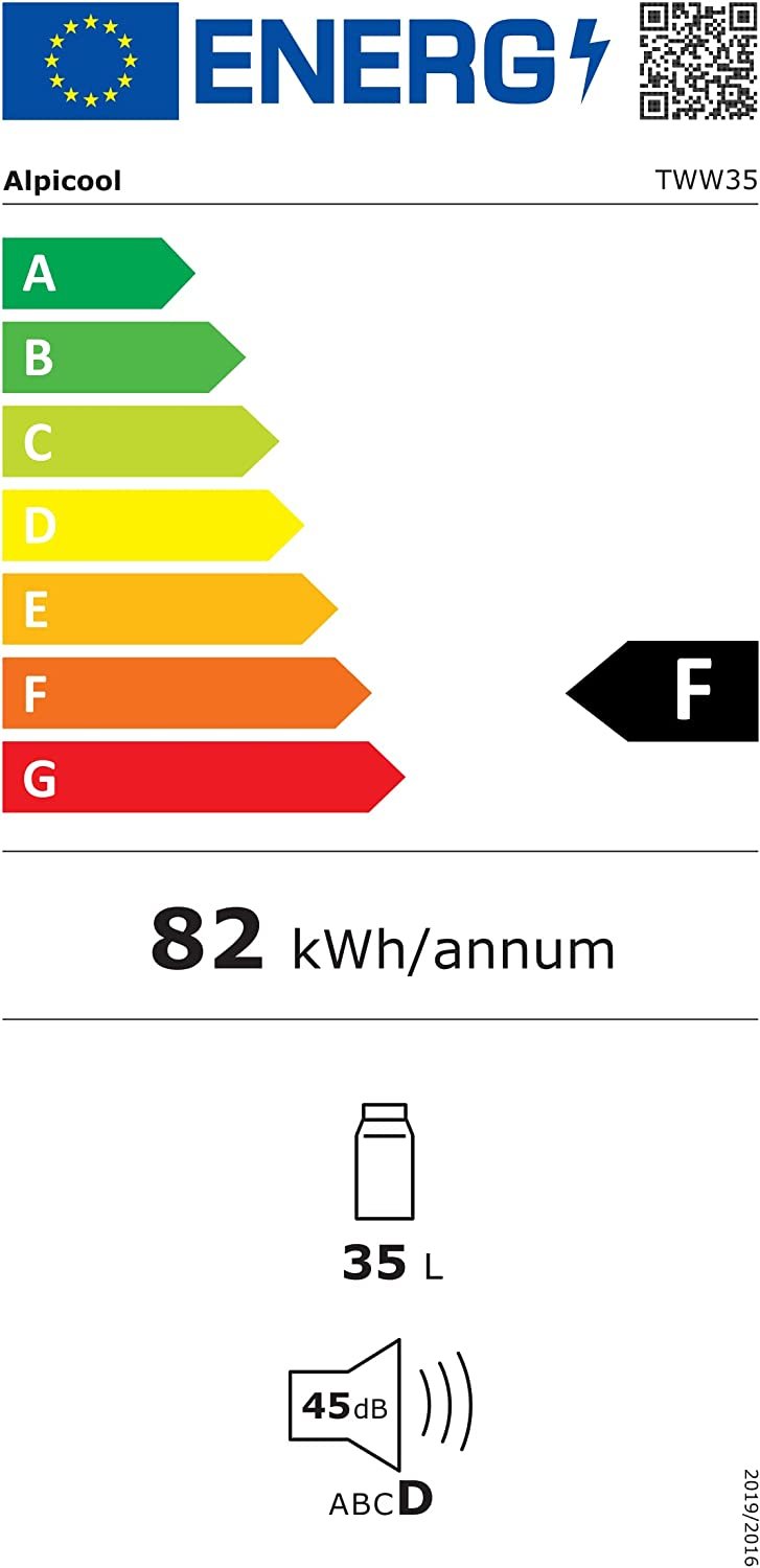 BODEGA 35L Glacière à Compresseur Électrique