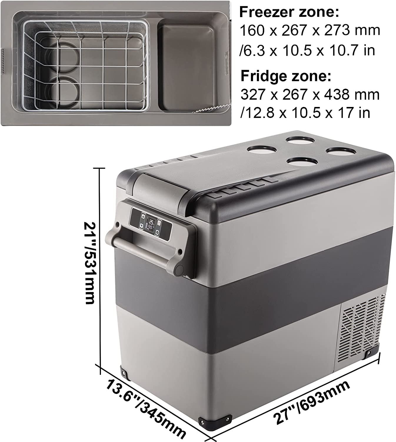 Mobicool FR40 Glacière à compresseur 38 L