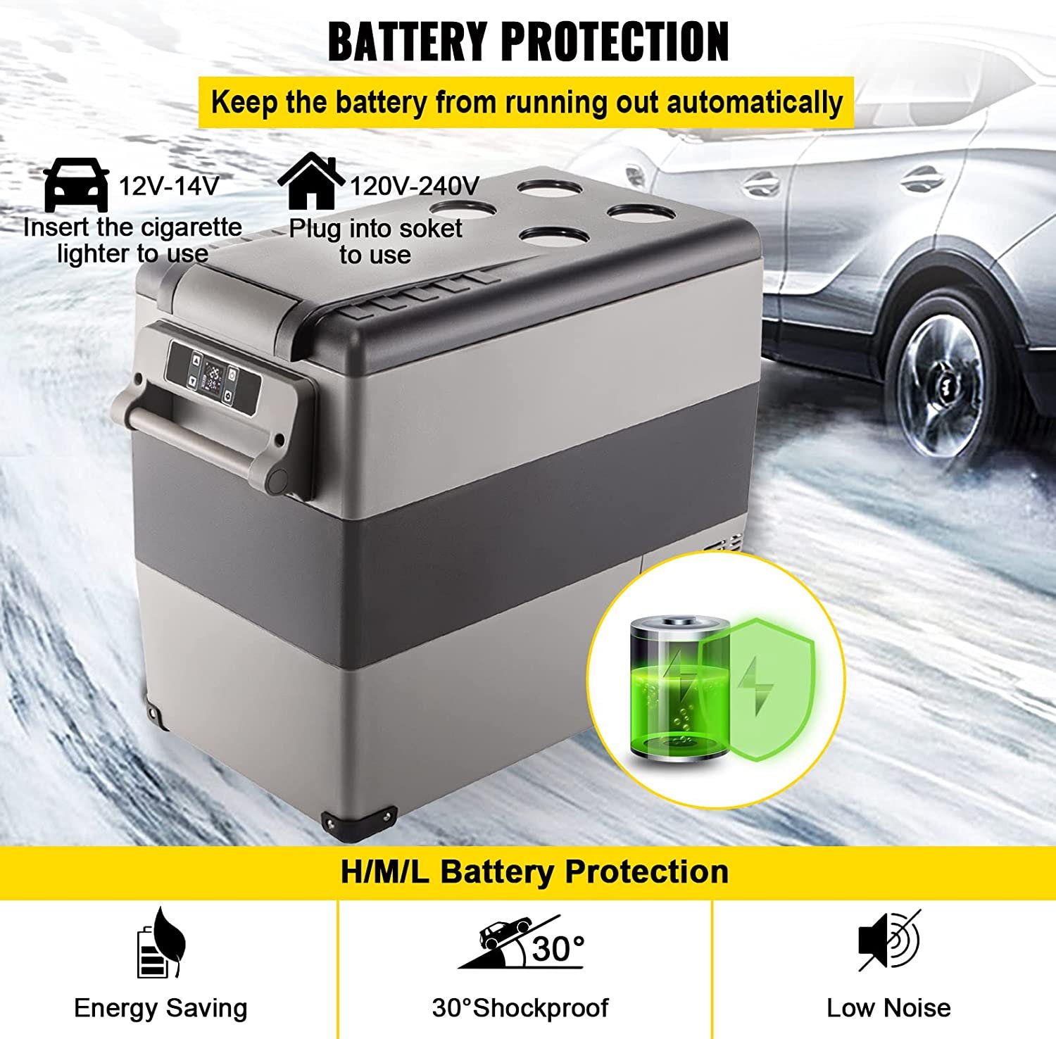 Mobicool FR40 Glacière à compresseur 38 L