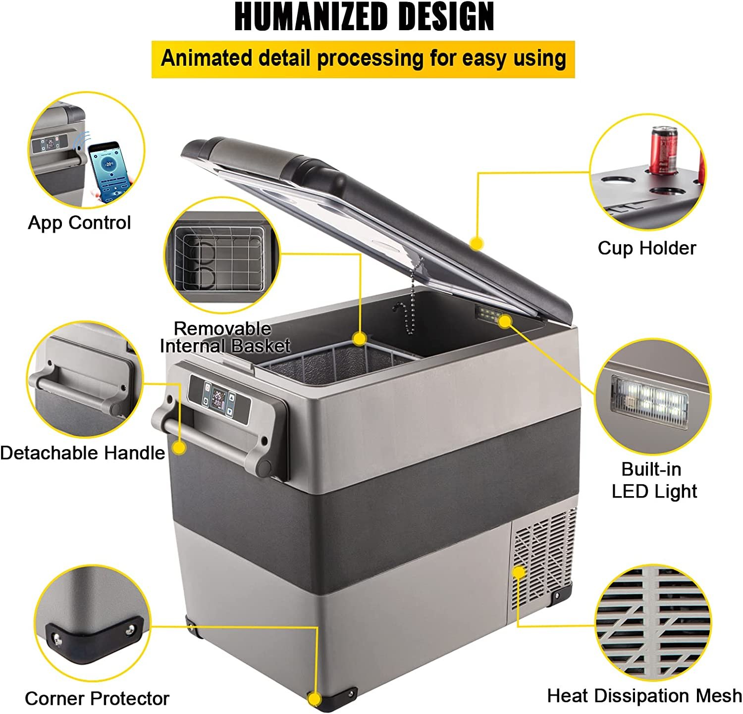 Mobicool FR40 Glacière à compresseur 38 L