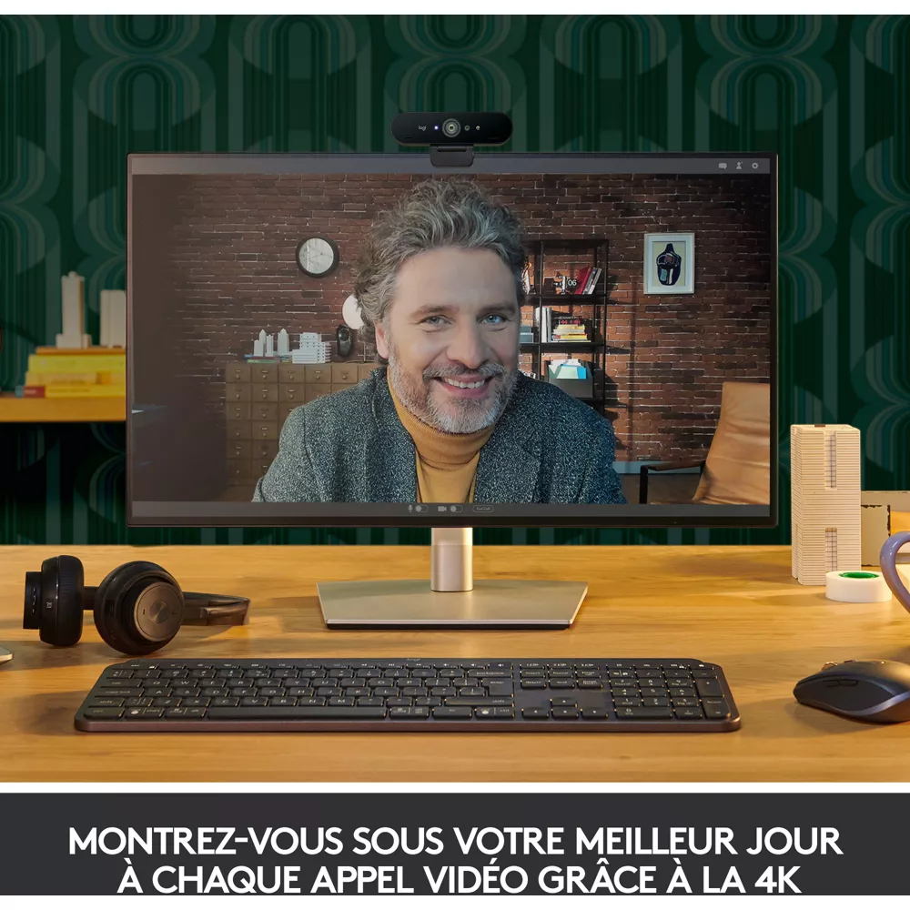 Webcam Logitech Brio 4K