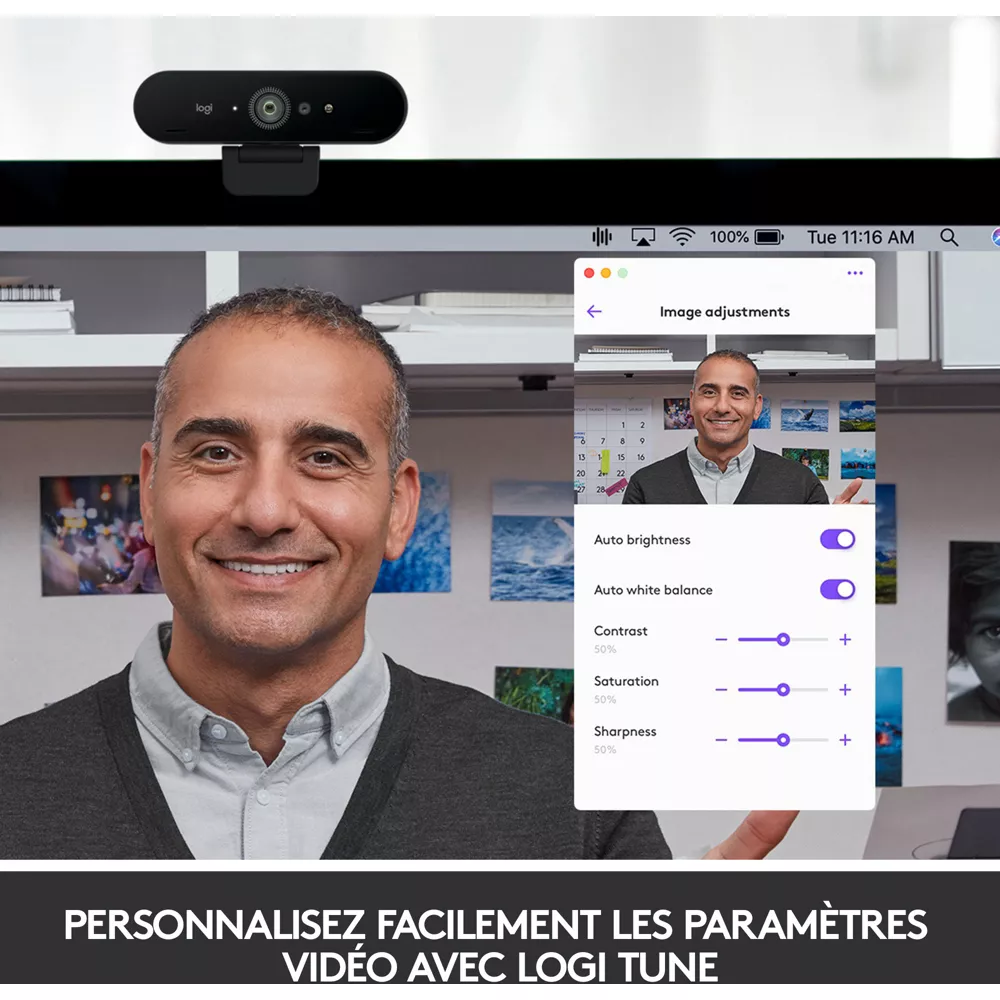 Webcam Logitech Brio 4K