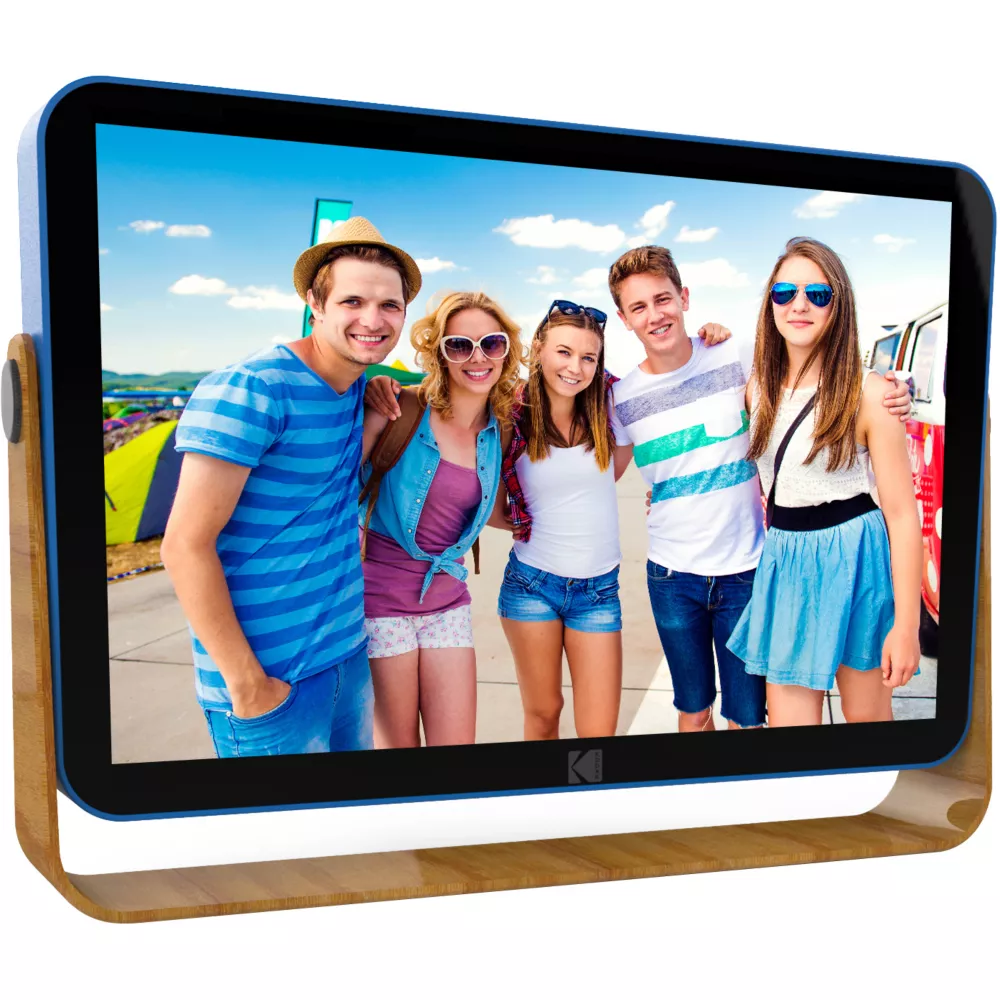 Cadre photo connecté Kodak WIFI 10'' RWF108 Bleu Réf. 1180052