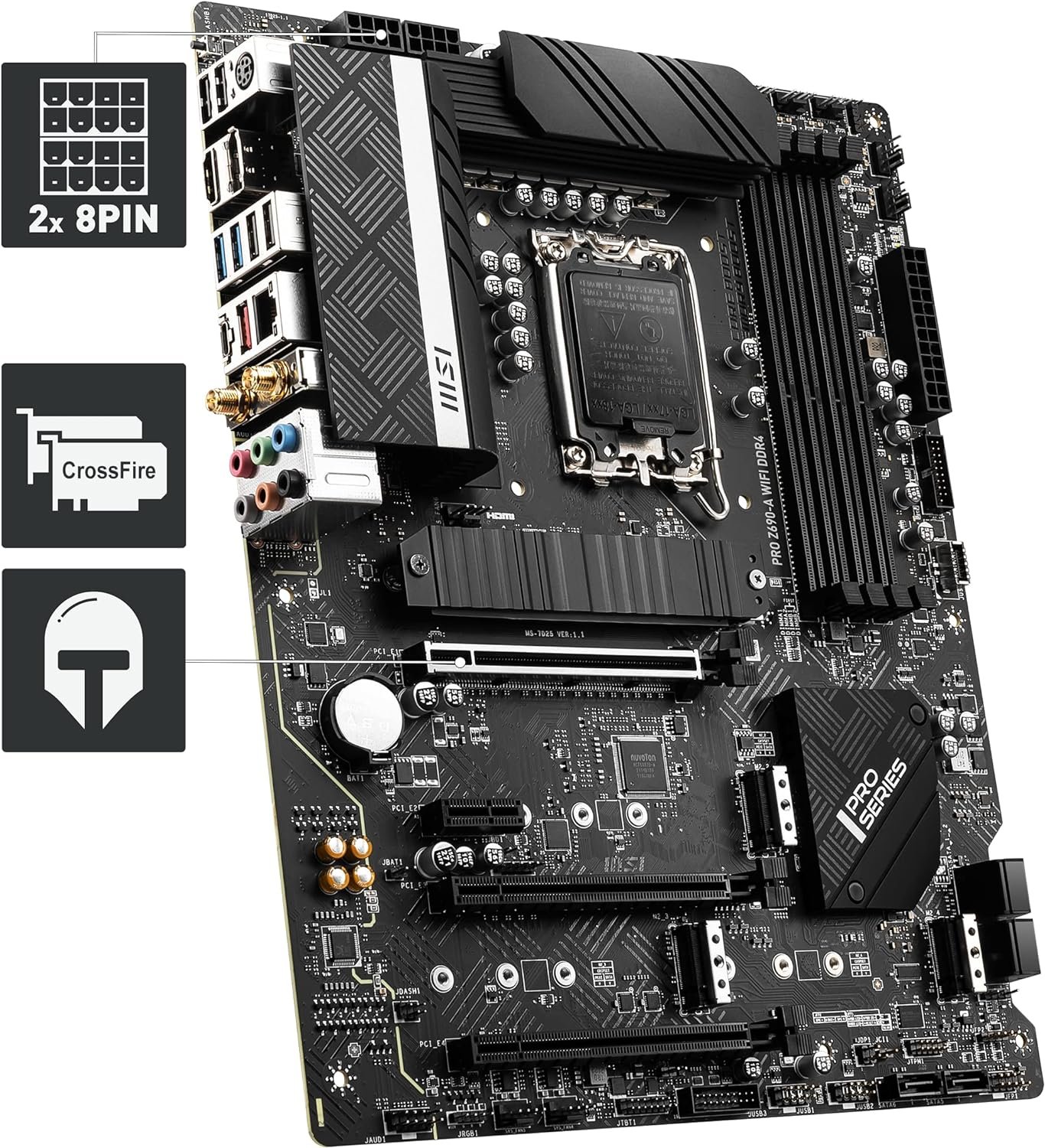 MSI PRO Z690-A WIFI DDR4 Carte Mère