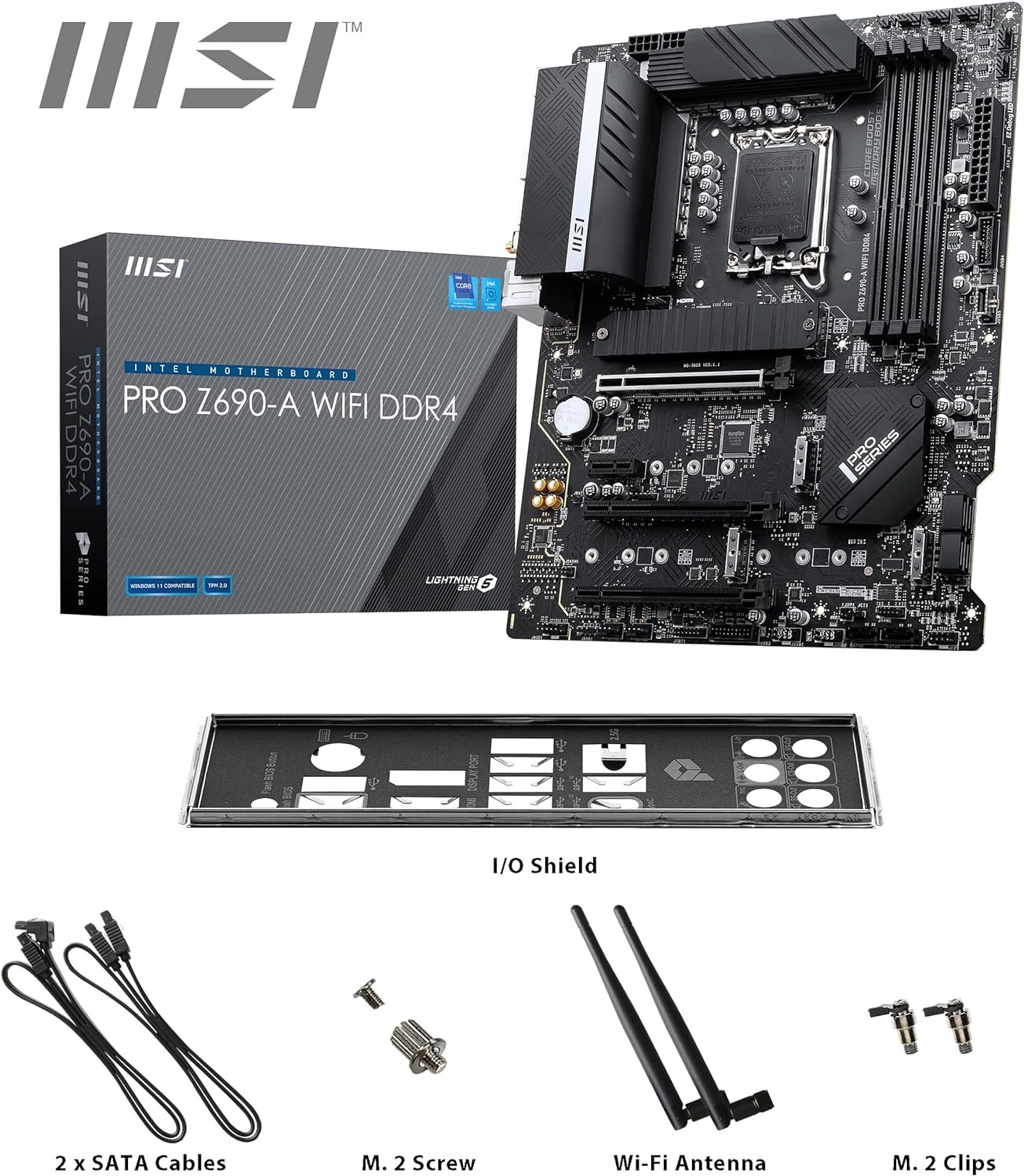 MSI PRO Z690-A WIFI DDR4 Carte Mère